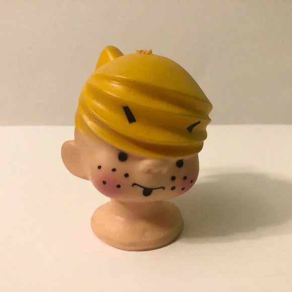 Lot of 7 Assorted Doll Heads Clown Baby Girl Dennis The  Mennace - Picture 2 of 16